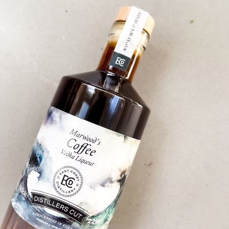 Bottle of Coffee Vodka Liqueur
