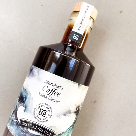 Bottle of Coffee Vodka Liqueur